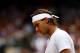 LONDON, ENGLAND - JULY 04: Rafael Nadal of Spain plays a shot during the Men's Singles Final match against Tomas Berdych of Czech Republic on Day Thirteen of the Wimbledon Lawn Tennis Championships at the All England Lawn Tennis and Croquet Club on July 4, 2010 in London, England. (Photo by Julian Finney/Getty Images)