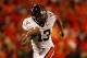 CLEMSON, SC - NOVEMBER 21: Chase Minnifield #13 of the Virginia Cavaliers runs with the ball during the game against the Clemson Tigers at Memorial Stadium on November 21, 2009 in Clemson, South Carolina. (Photo by Streeter Lecka/Getty Images)