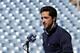 PHOENIX, AZ - FEBRUARY 24: Ryan Braun of the Milwaukee Brewers talks to the media prior to spring workouts at Maryvale Baseball Park on February 24, 2012 in Phoenix, Arizona. (Photo by Norm Hall/Getty Images)