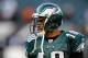 PHILADELPHIA, PA - DECEMBER 18: DeSean Jackson #10 of the Philadelphia Eagles warms up before the start of the Eagles game against the New York Jets at Lincoln Financial Field on December 18, 2011 in Philadelphia, Pennsylvania. (Photo by Rob Carr/Getty Images)