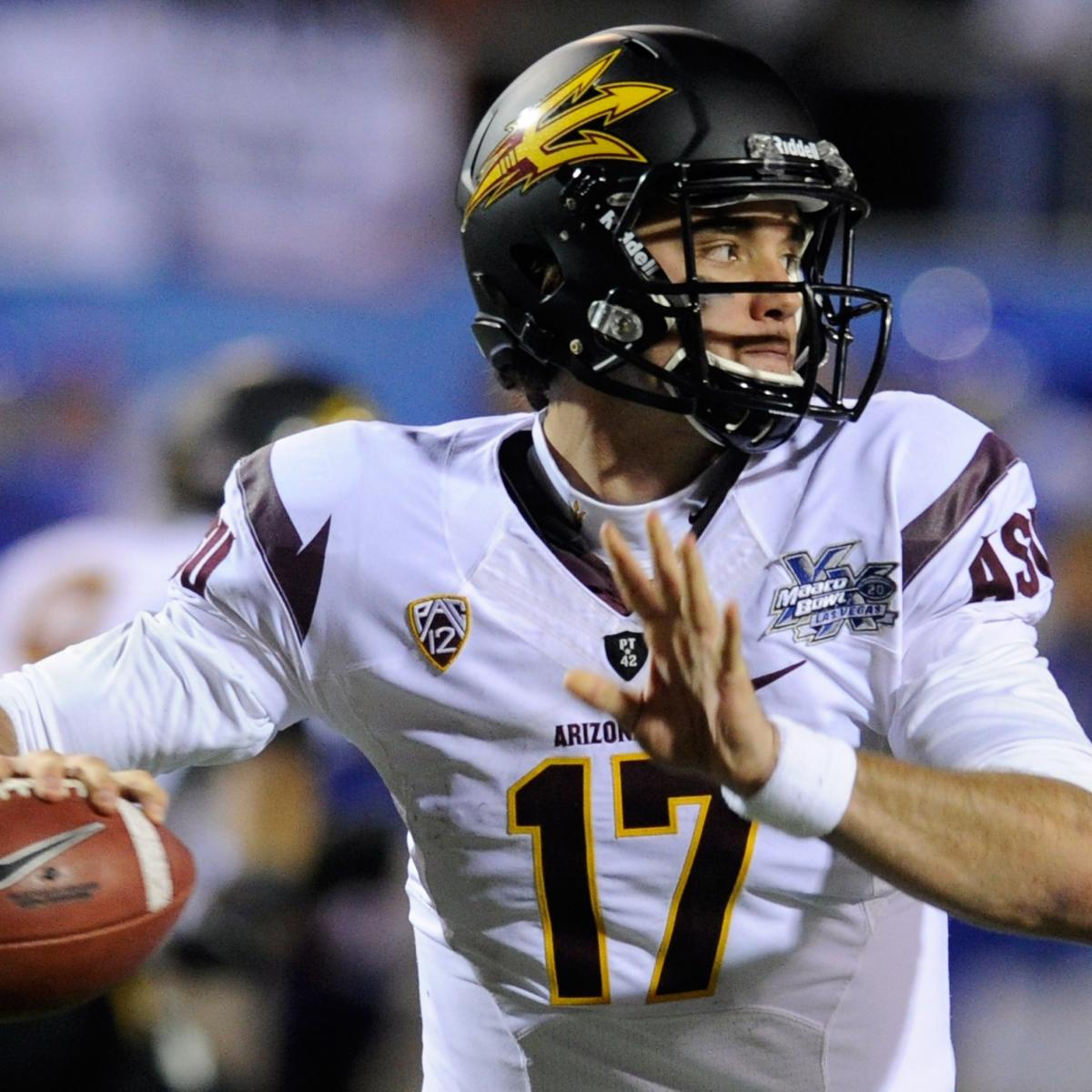 NFL Draft Combine 2012 Results: Height Improves Brock Osweiler's Draft ...