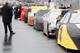 DAYTONA BEACH, FL - FEBRUARY 26: Cars sit covered on the grid during a rain delayed start of the NASCAR Sprint Cup Series Daytona 500 at Daytona International Speedway on February 26, 2012 in Daytona Beach, Florida. (Photo by Todd Warshaw/Getty Images for NASCAR)