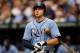 ST PETERSBURG, FL - OCTOBER 04: Evan Longoria #3 of the Tampa Bay Rays reacts while at bat against the Texas Rangers in Game Four of the American League Division Series at Tropicana Field on October 4, 2011 in St Petersburg, Florida. (Photo by Mike Ehrmann/Getty Images)