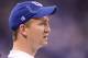 Manning's frustration at not being able to play this past season was evident on the sideline throughout the year.