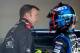 DAYTONA BEACH, FL - FEBRUARY 22: Jimmie Johnson, driver of the #48 Lowe's Chevrolet, (R) talks with crew chief Chad Knaus (L) in the garage during practice for the NASCAR Sprint Cup Series Daytona 500 at Daytona International Speedway on February 22, 2012 in Daytona Beach, Florida. (Photo by Todd Warshaw/Getty Images for NASCAR)