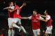 Mikel Arteta and teammates like Robin van Persie.