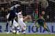 GENOA, ITALY - FEBRUARY 29: Clint Dempsey of USA scores the first goal during the international friendly match between Italy and USA at Luigi Ferraris Stadium on February 29, 2012 in Genoa, Italy. (Photo by Claudio Villa/Getty Images)