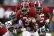 TUSCALOOSA, AL - NOVEMBER 19: Running back Trent Richardson #3 of the Alabama Crimson Tide runs with the ball during the game against the Georgia Southern Eagles at Bryant-Denny Stadium on November 19, 2011 in Tuscaloosa, Alabama. (Photo by Mike Zarrilli/Getty Images)