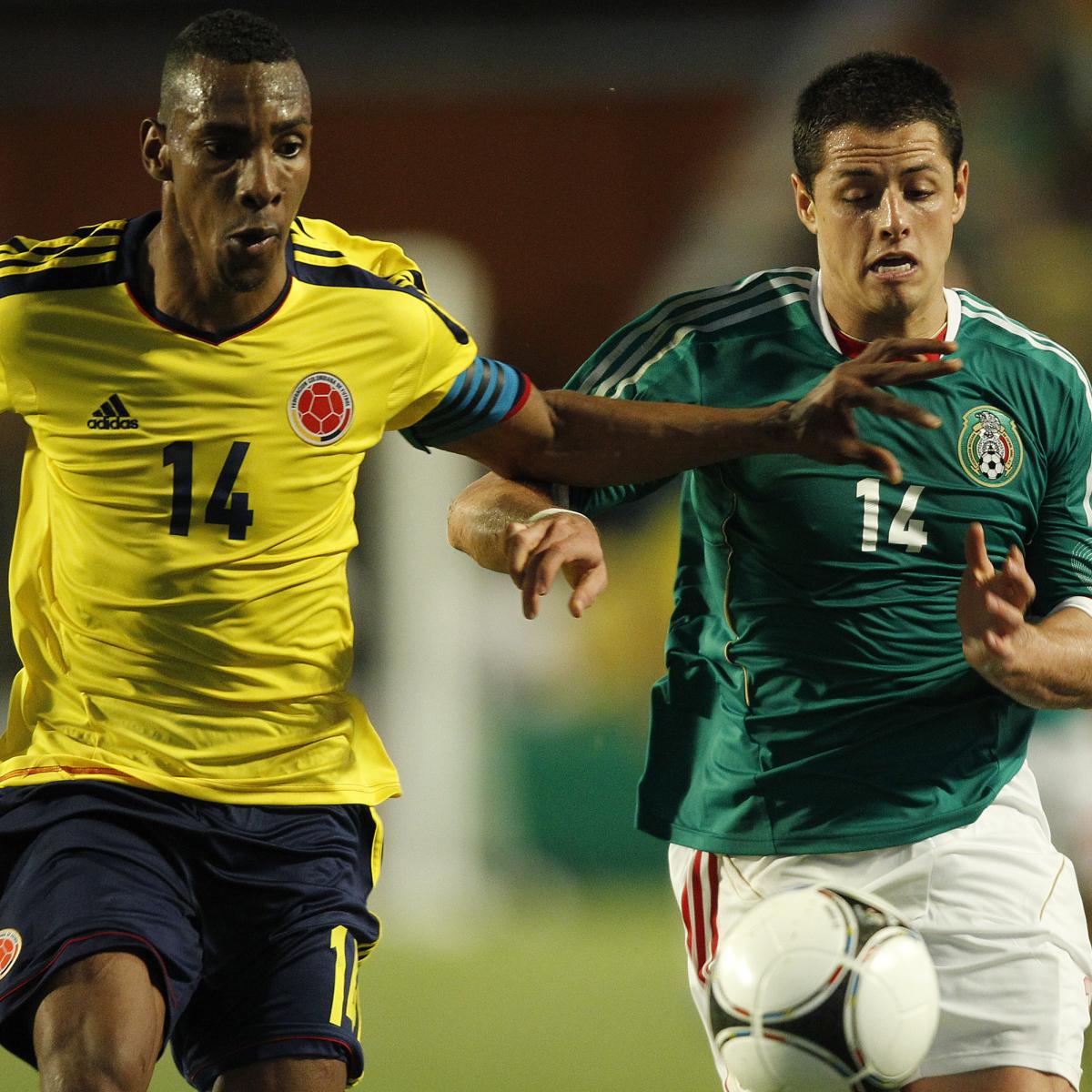 Mexico vs Colombia Chicharito Must Step Up and Carry Offensive Load