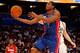 ORLANDO, FL - FEBRUARY 24: Brandon Knight #7 of the Detroit Pistons and Team Shaq drives for a shot attempt during the BBVA Rising Stars Challenge part of the 2012 NBA All-Star Weekend at Amway Center on February 24, 2012 in Orlando, Florida. NOTE TO USER: User expressly acknowledges and agrees that, by downloading and or using this photograph, User is consenting to the terms and conditions of the Getty Images License Agreement. (Photo by Mike Ehrmann/Getty Images)