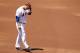 NEW YORK, NY - JULY 17: Jason Bay #44 of the New York Mets reacts after grounding out with a man on second against the Philadelphia Phillies on July 17, 2011 at Citi Field in the Flushing neighborhood of the Queens borough of New York City. (Photo by Mike Stobe/Getty Images)