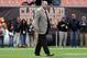CLEVELAND, OH - OCTOBER 2: Cleveland Browns president Mike Holmgren greets people on the field prior to to the game between the Cleveland Browns and the Tennessee Titans at Cleveland Browns Stadium on October 2, 2011 in Cleveland, Ohio. (Photo by Jason Miller/Getty Images)