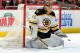 WASHINGTON, DC - JANUARY 24: Tuukka Rask #40 of the Boston Bruins makes a save against the Washington Capitals at the Verizon Center on January 24, 2012 in Washington, DC. (Photo by Greg Fiume/Getty Images)