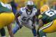 GREEN BAY, WI - JANUARY 01: Stephen Tulloch #55 of the Detroit Lions awaits the snap against the Green Bay Packers at Lambeau Field on January 1, 2012 in Green Bay, Wisconsin. The Packers defeated the Lions 45-41. (Photo by Jonathan Daniel/Getty Images)