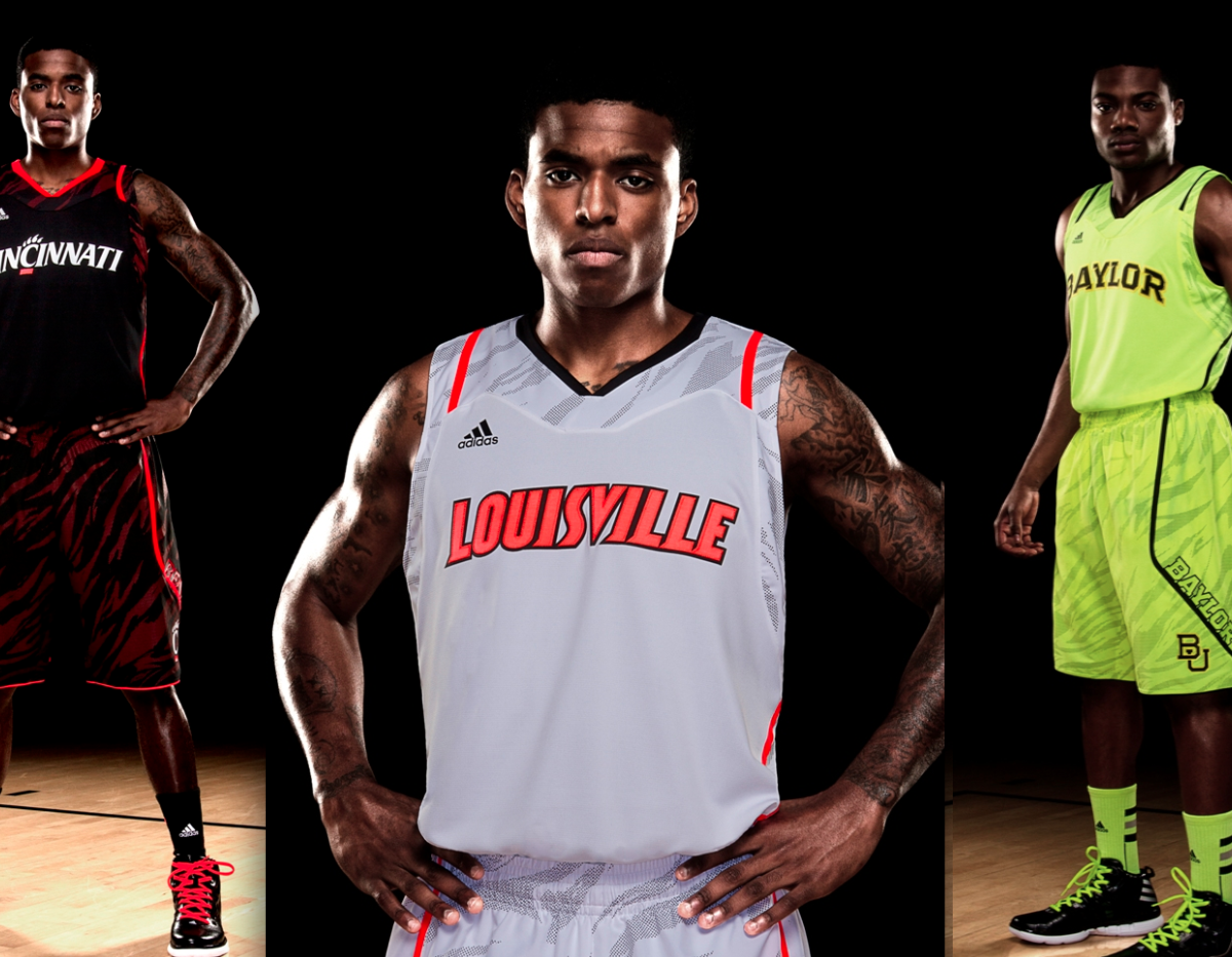 Adidas Men Basketball Shorts Louisville Cardinals