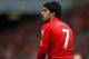 LIVERPOOL, ENGLAND - MARCH 03: Luis Suarez of Liverpool looks on during the Barclays Premier League match between Liverpool and Arsenal at Anfield on March 3, 2012 in Liverpool, England. (Photo by Clive Mason/Getty Images)