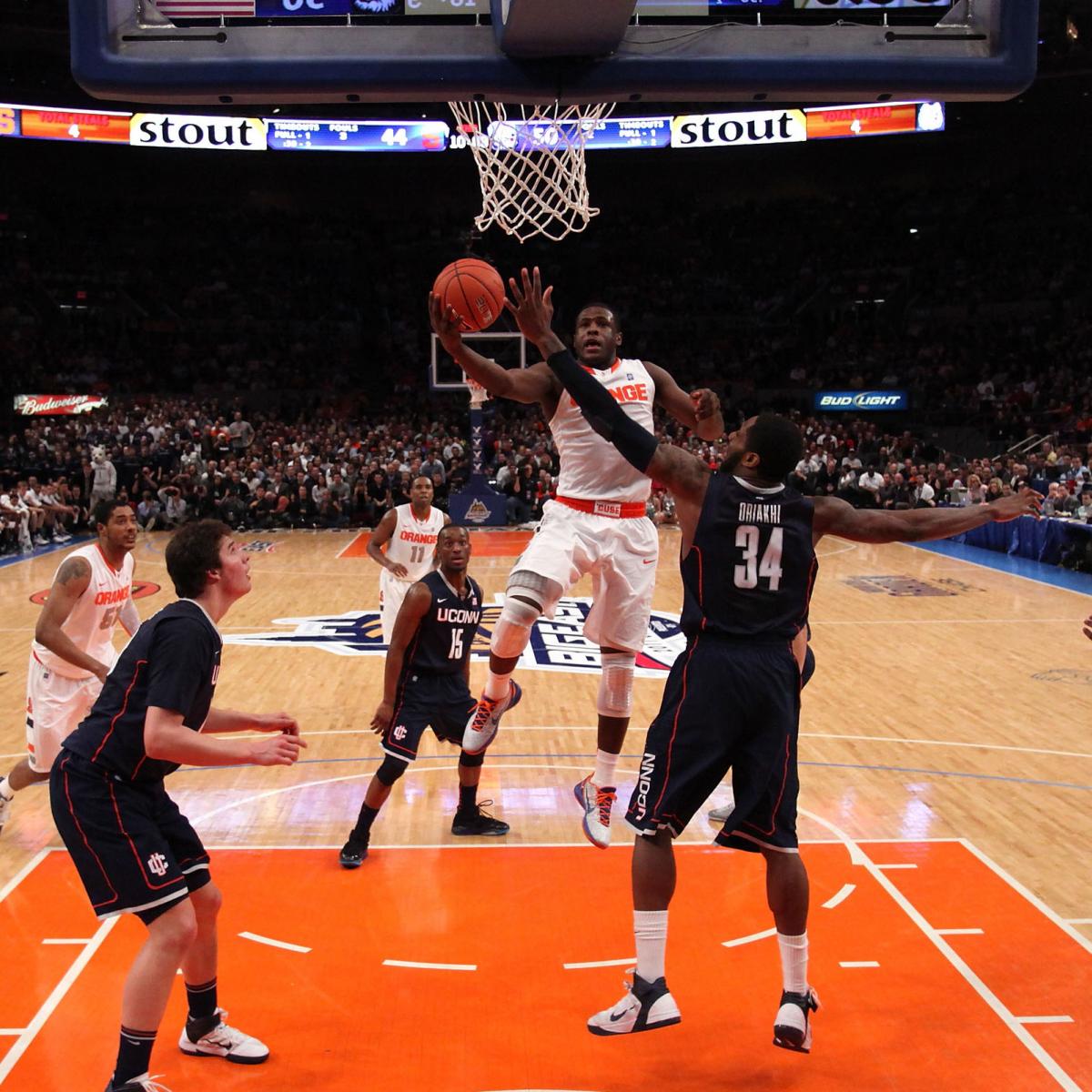Big East Tournament Syracuse Orange Vs Connecticut Huskies Live