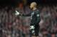 LONDON, ENGLAND - DECEMBER 10: Tim Howard of Everton in action during the Barclays Premier League match between Arsenal and Everton at Emirates Stadium on December 10, 2011 in London, England. (Photo by Michael Regan/Getty Images)
