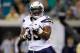 JACKSONVILLE, FL - DECEMBER 05: Running back Mike Tolbert #35 of the San Diego Chargers reacts after scoring a touchdown in the first quarter against the Jacksonville Jaguars at EverBank Field on December 5, 2011 in Jacksonville, Florida. (Photo by Mike Ehrmann/Getty Images)