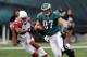 B. Celek scored 5 times for the Eagles in 2011.