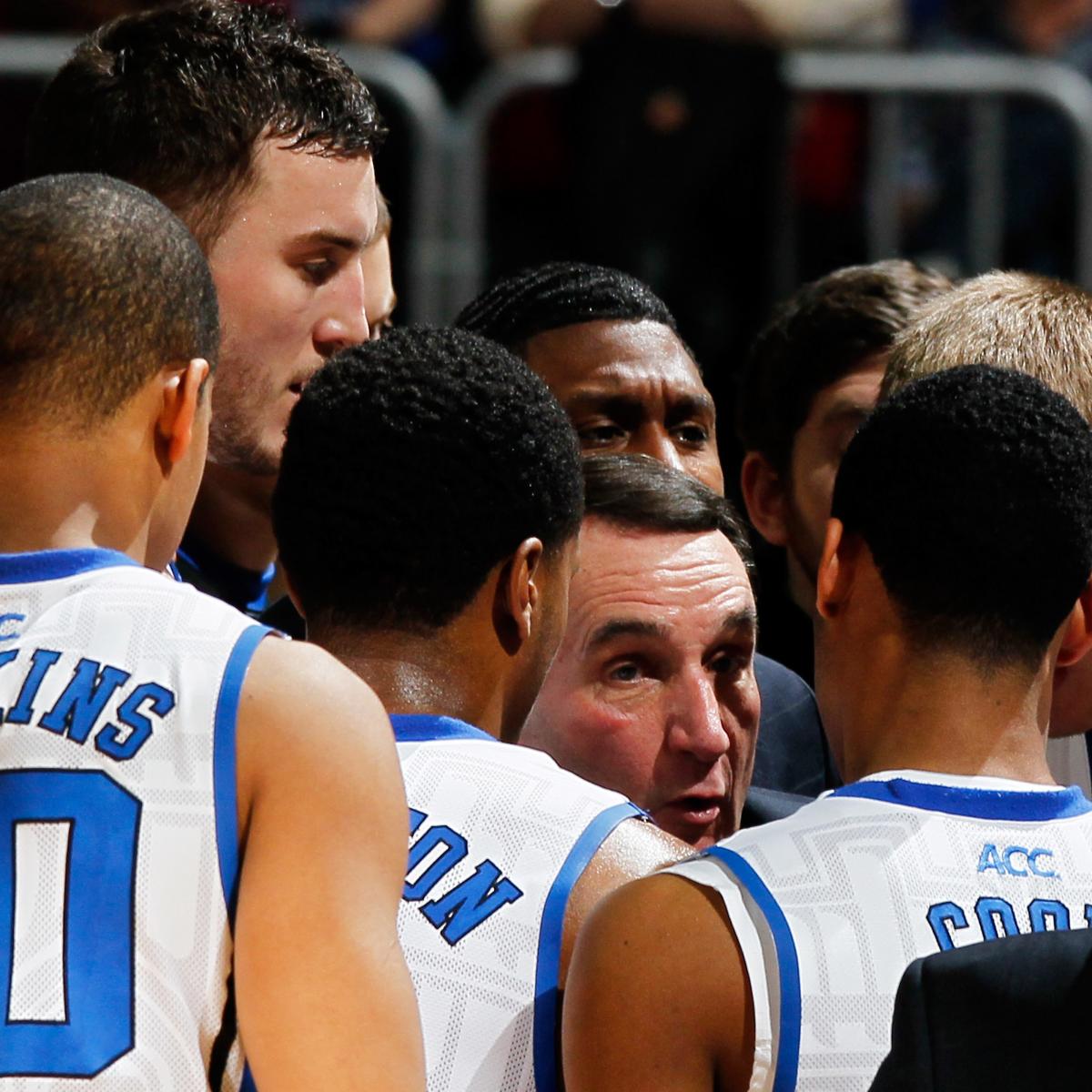 Duke Basketball: Coach K's Squad Will Rebound from FSU Loss | Bleacher Report | Latest News ...