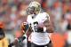 CINCINNATI, OH - DECEMBER 05: Marques Colston #12 of the New Orleans Saints runs with the ball during the NFL game against the Cincinnati Bengals at Paul Brown Stadium on December 5, 2010 in Cincinnati, Ohio. The Saints won 34-30. (Photo by Andy Lyons/Getty Images)