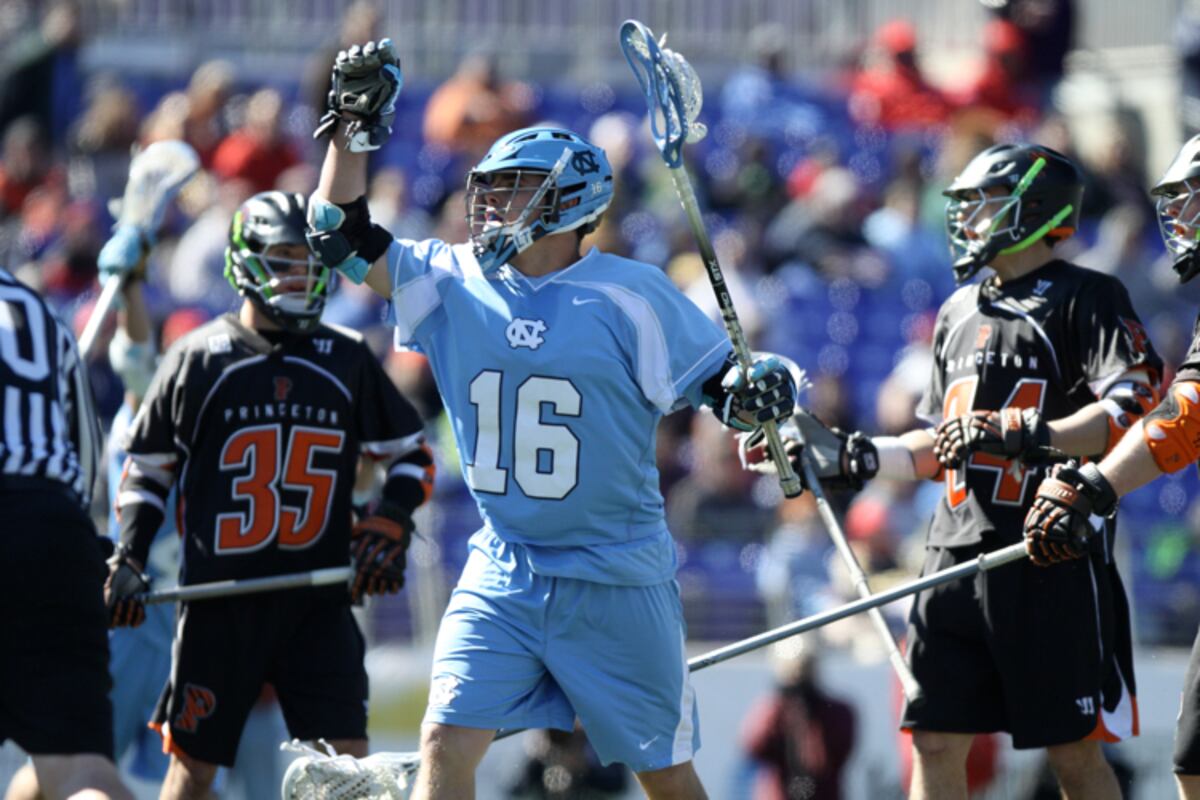 NCAA Men's Lacrosse UNC Beats Princeton in Konica Minolta Faceoff