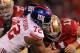 Osi Umenyiora (72) is still a dangerous pass rusher, but injuries have limited his durability.