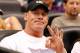 ST. PETERSBURG - OCTOBER 04: Celebrity John Cena takes in Game Four of the American League Division Series between of the Tampa Bay Rays and the Texas Rangers at Tropicana Field on October 4, 2011 in St. Petersburg, Florida. (Photo by J. Meric/Getty Images)