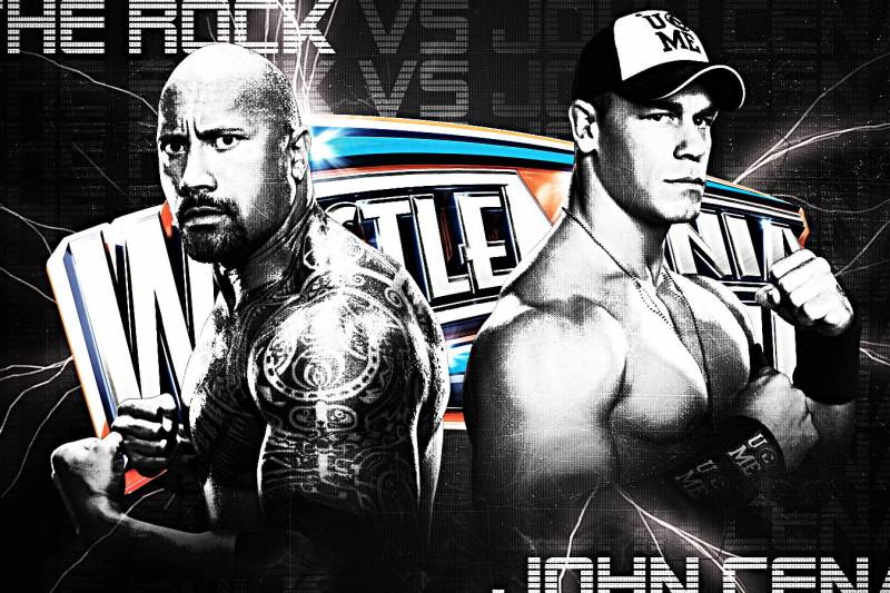 Wwe Should The Rock Pull A Power Play And Refuse To Put John Cena Over Bleacher Report Latest News Videos And Highlights - john cena all logos wallpaper wallpaperswwecom roblox