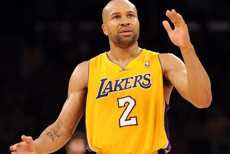 The Greatest Lakers Of All Time Derek Fisher Lakers Uk