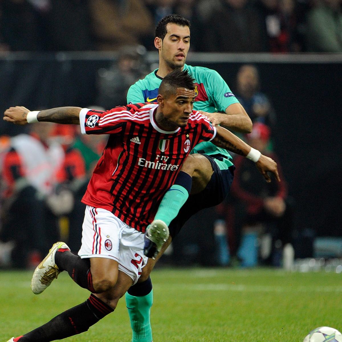 Champions League: AC Milan Draw Barcelona, Potentially ...