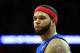 NEWARK, NJ - MARCH 07: Deron Williams #8 of the New Jersey Nets looks on against the Los Angeles Clippers at Prudential Center on March 7, 2012 in Newark, New Jersey. NOTE TO USER: User expressly acknowledges and agrees that, by downloading and or using this photograph, User is consenting to the terms and conditions of the Getty Images License Agreement. (Photo by Chris Chambers/Getty Images)