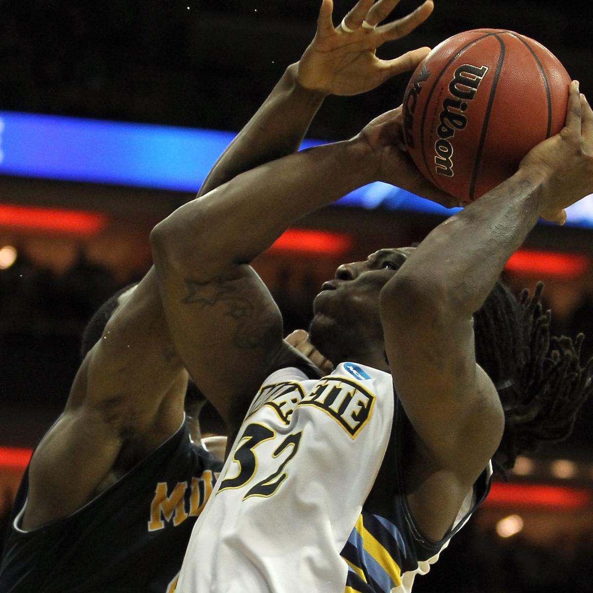 Ncaa Tournament Scores 2012 Jae Crowder Marquette Edge Murray