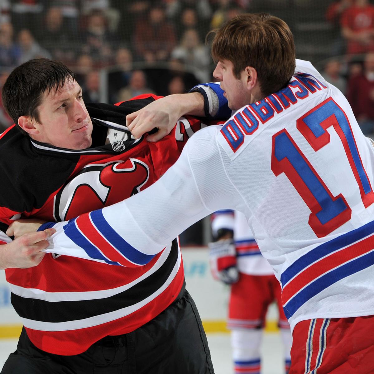 The Puck Drop Line Brawl: Looking back at the Devils-Rangers Fight
