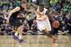 PITTSBURGH, PA - MARCH 17: Dion Waiters #3 of the Syracuse Orange drives in the second half against Will Spradling #55 of the Kansas State Wildcats during the third round of the 2012 NCAA Men's Basketball Tournament at Consol Energy Center on March 17, 2012 in Pittsburgh, Pennsylvania. (Photo by Gregory Shamus/Getty Images)