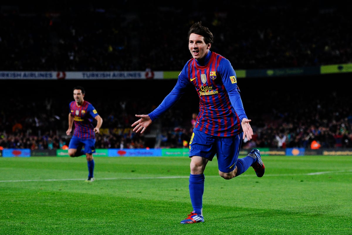 Lionel Messi Breaks Barcelona Goal Scoring Record Against Granada