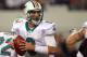 ARLINGTON, TX - NOVEMBER 24: Matt Moore #8 of the Miami Dolphins looks to pass against the Dallas Cowboys during the Thanksgiving Day game at Cowboys Stadium on November 24, 2011 in Arlington, Texas. (Photo by Ronald Martinez/Getty Images)