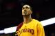NEWARK, NJ - MARCH 19: Ryan Hollins #5 of the Cleveland Cavaliers looks on during warm up against the New Jersey Nets at Prudential Center on March 19, 2012 in Newark, New Jersey. NOTE TO USER: User expressly acknowledges and agrees that, by downloading and or using this photograph, User is consenting to the terms and conditions of the Getty Images License Agreement. (Photo by Chris Chambers/Getty Images)