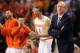 BOSTON, MA - MARCH 22: Head coach Jim Boeheim of the Syracuse Orange looks on from the bench during their 2012 NCAA Men's Basketball East Regional Semifinal game at TD Garden on March 22, 2012 in Boston, Massachusetts. (Photo by Jim Rogash/Getty Images)