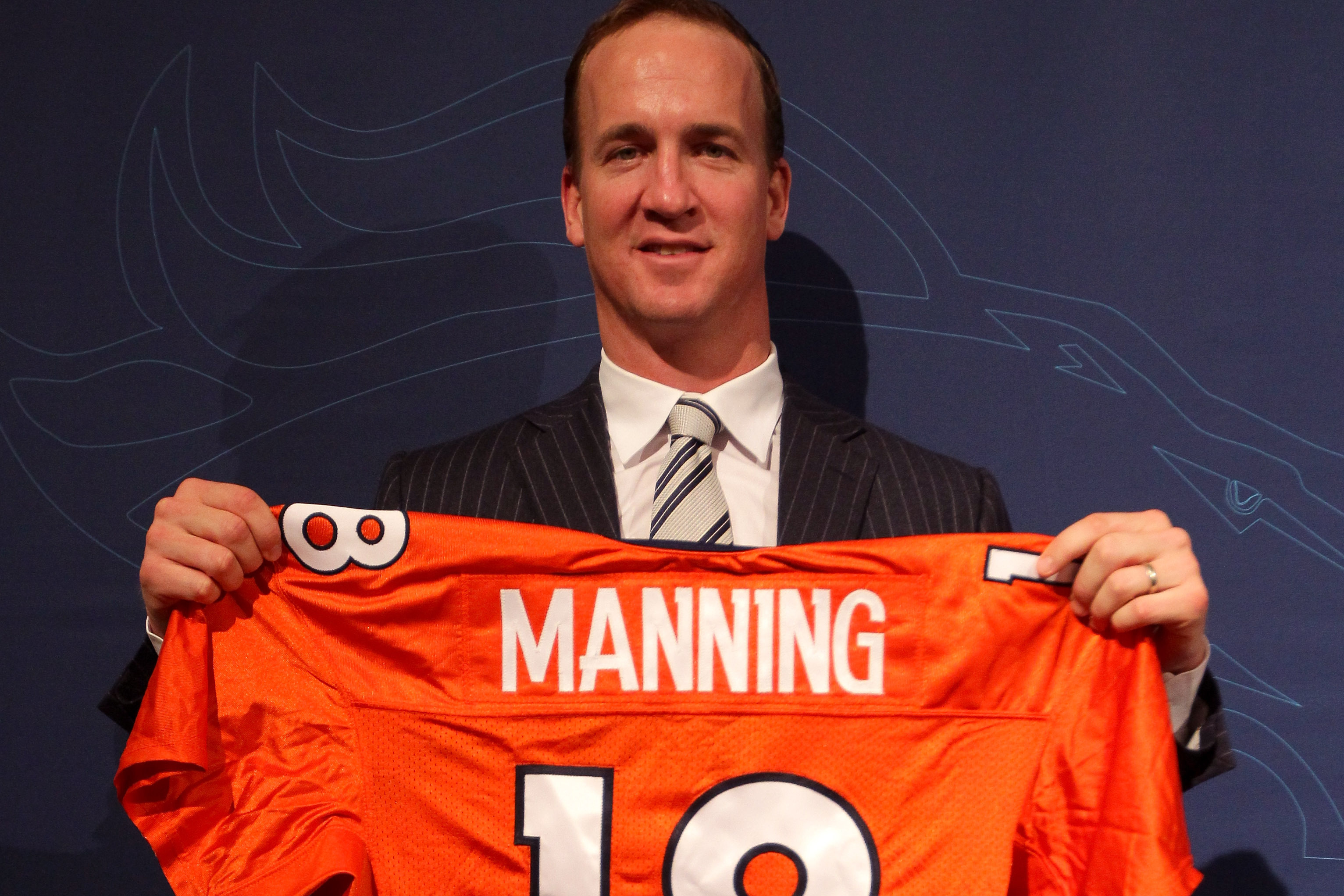 Peyton Manning Signs with the Denver Broncos [VIDEO]