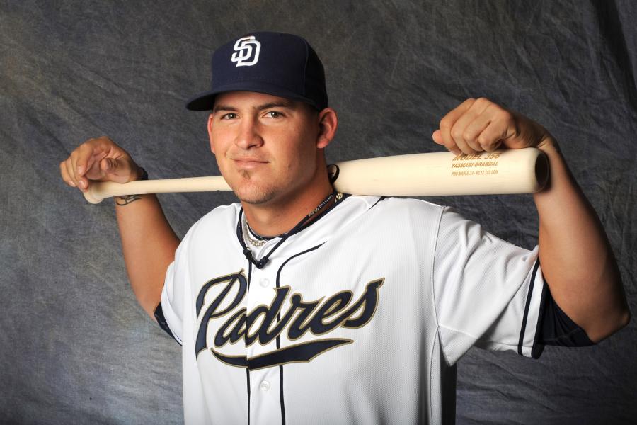 Padres catching prospect Yasmani Grandal has been told he's been promoted  to majors 