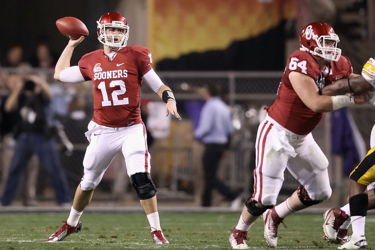 Oklahoma Football Landry Jones Working with QB Guru Is Perfect Spring