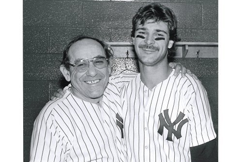 Don Mattingly ditches jacket to display No. 8 jersey in honor of Yogi Berra  – New York Daily News