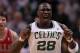 BOSTON, MA - JANUARY 13: Mickael Pietrus #28 of the Boston Celtics celebrates his three point basket in the fourth quarter against the Chicago Bulls on January 13, 2012 at TD Garden in Boston, Massachusetts. The Chicago Bulls defeated the Boston Celtics 88-79. NOTE TO USER: User expressly acknowledges and agrees that, by downloading and or using this photograph, User is consenting to the terms and conditions of the Getty Images License Agreement. (Photo by Elsa/Getty Images)