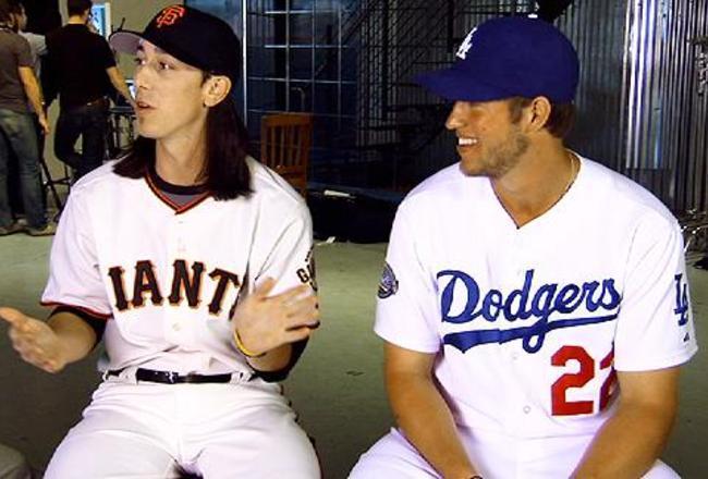 April 2, 2012 - Tim Lincecum, Clayton Kershaw