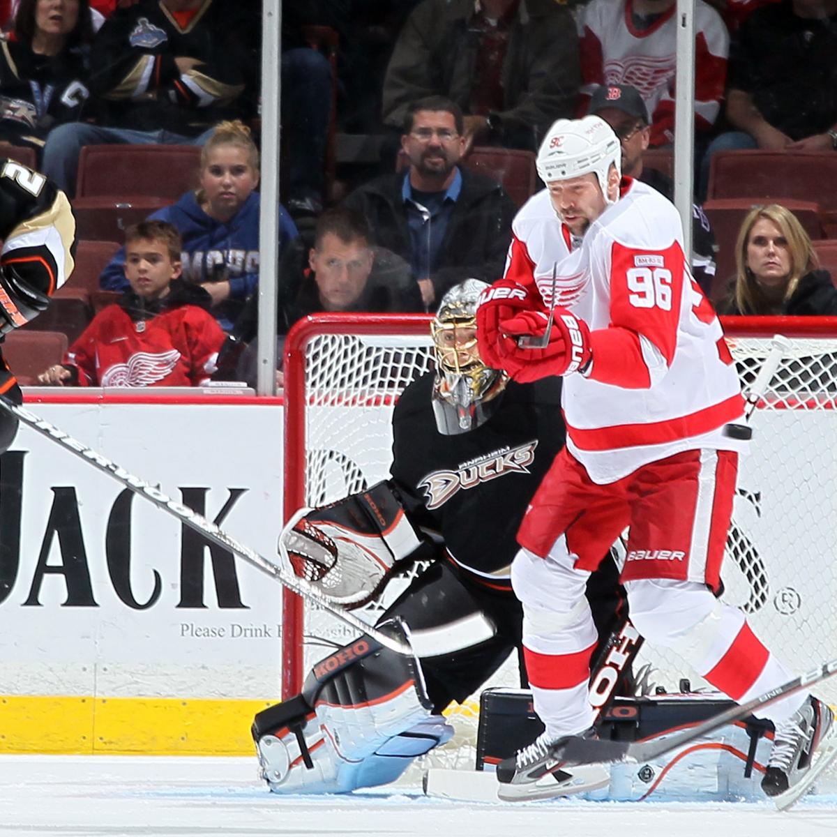 Detroit Red Wings Tomas Holmstrom: Just Another Crazy Hockey