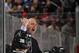 NEWARK, NJ - JANUARY 31: Head coach Peter DeBoer of the New Jersey Devils yells for goaltender Martin Brodeur #30 to leave the net during the closing minutes of regulation play against the New York Rangers at the Prudential Center on January 31, 2012 in Newark, New Jersey. The Devils defeated the Rangers 4-3 in the shootout. (Photo by Bruce Bennett/Getty Images)