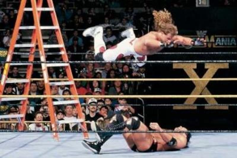 Watch WWE Best WrestleMania Ladder Match Watch WWE Best WrestleMania Ladder Match
