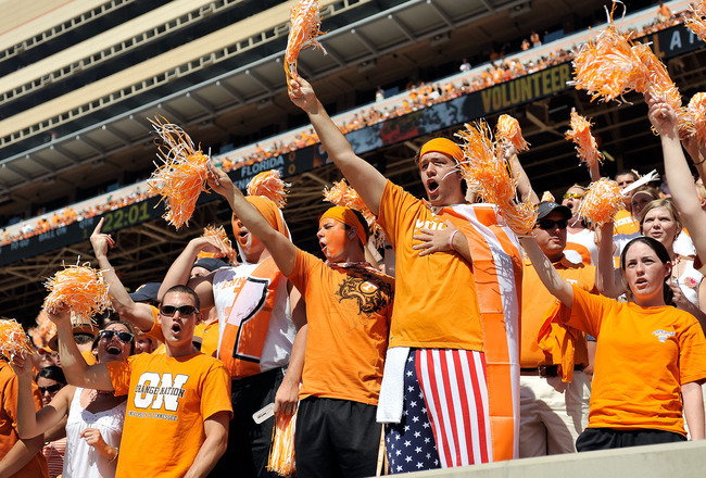 Tennessee Football 10 Ways You Know You Re A Vol Fan Bleacher